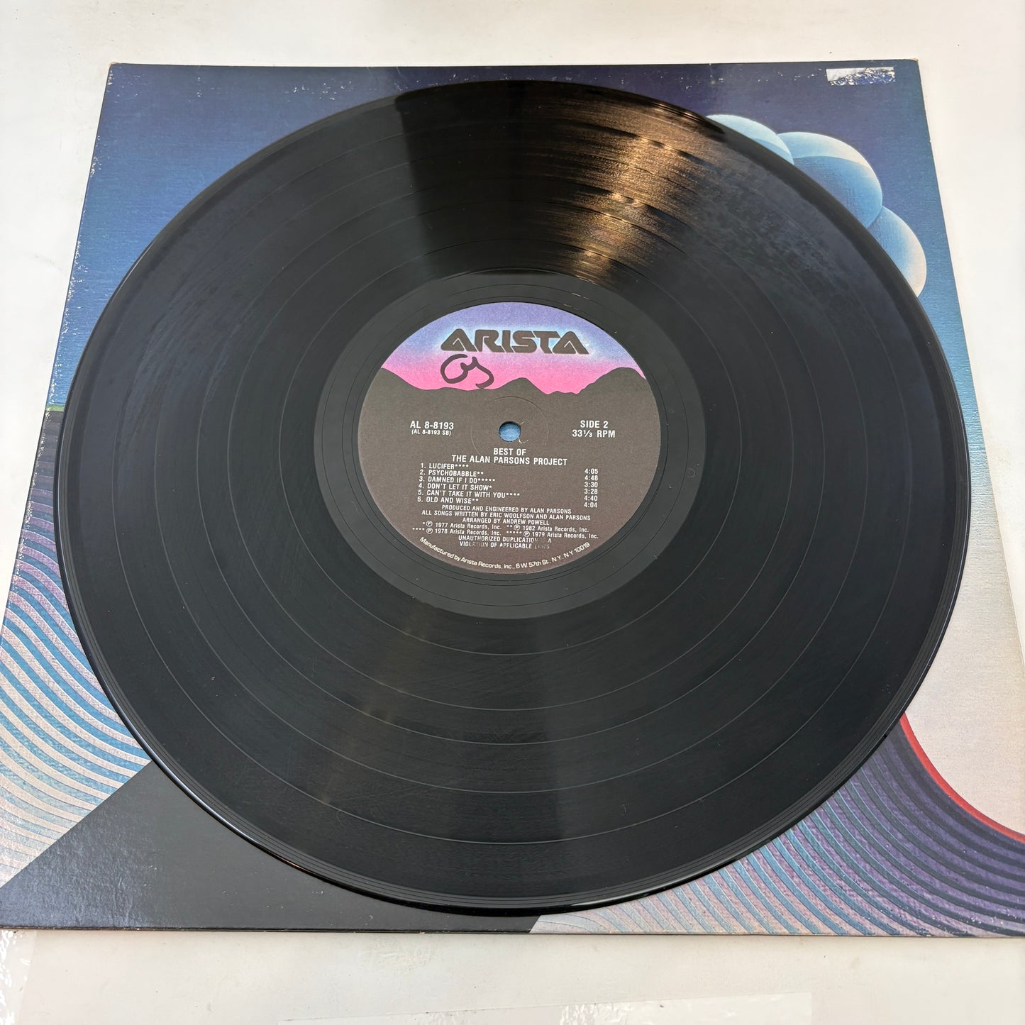 The Alan Parsons Project : The Best Of The Alan Parsons Project (LP,Compilation,Remastered)