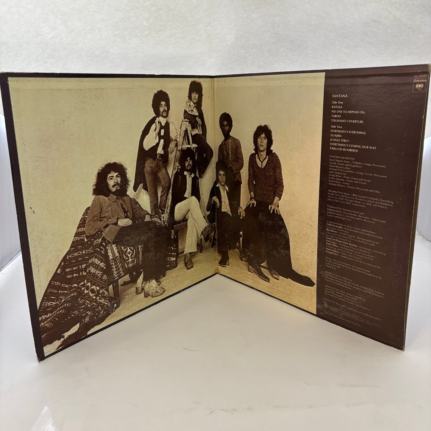 Santana : Santana (LP,Album,Stereo)