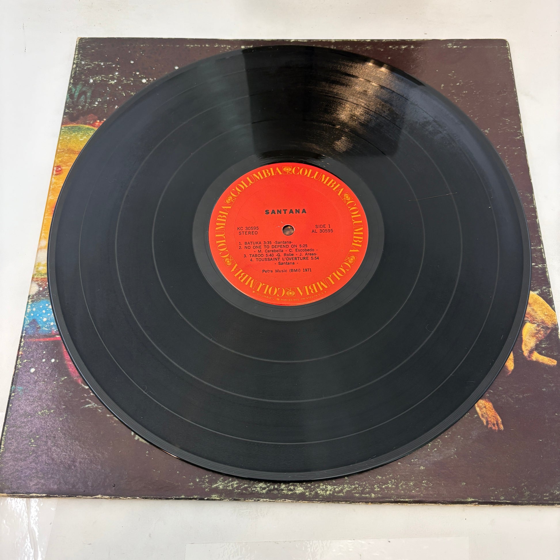 Santana : Santana (LP,Album,Stereo)