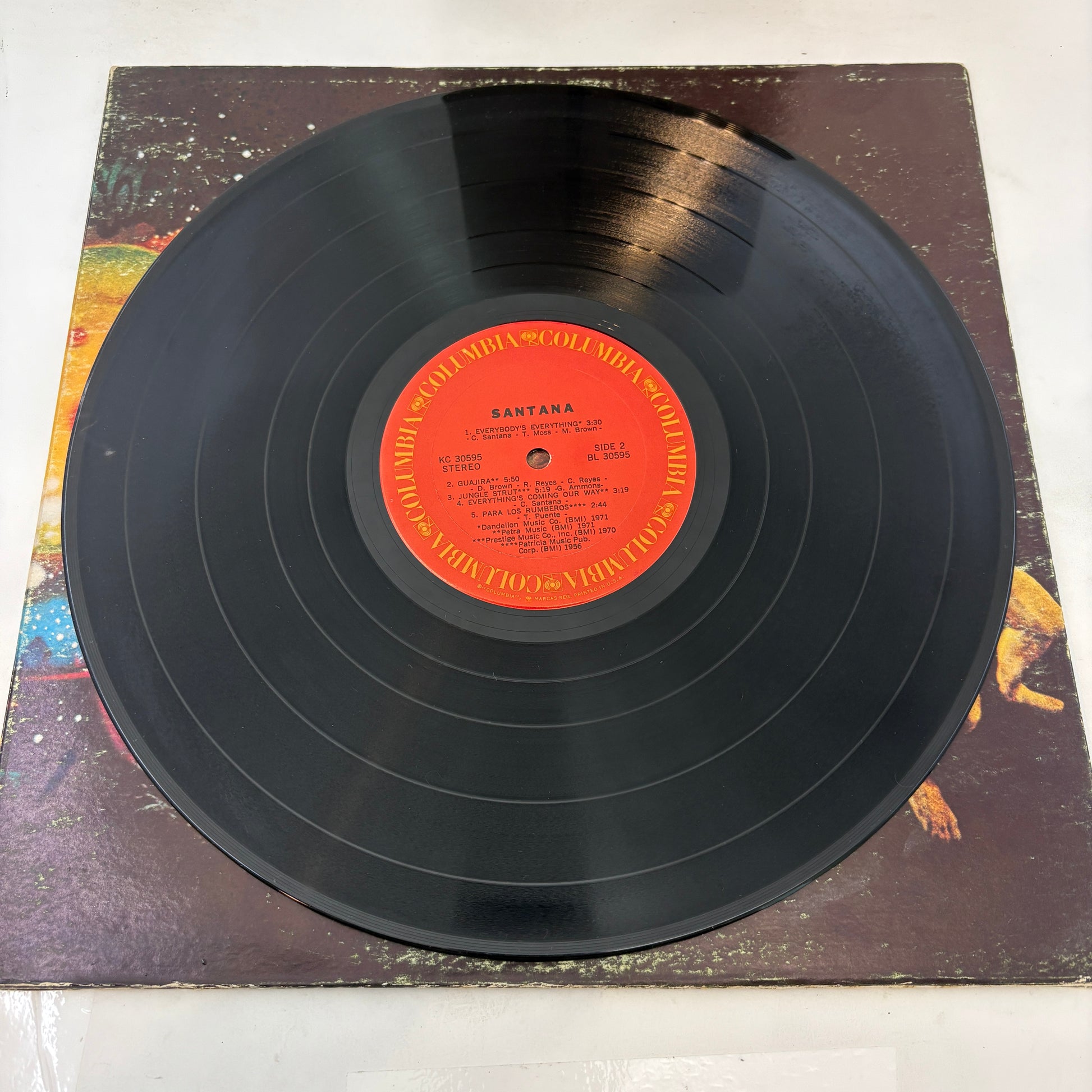 Santana : Santana (LP,Album,Stereo)