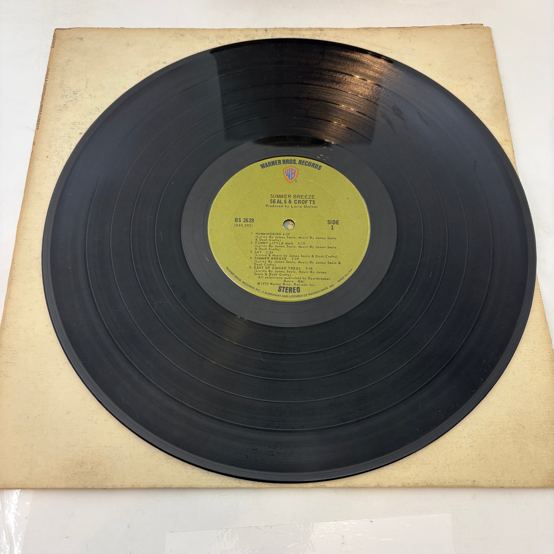 Seals & Crofts : Summer Breeze (LP,Album,Stereo)