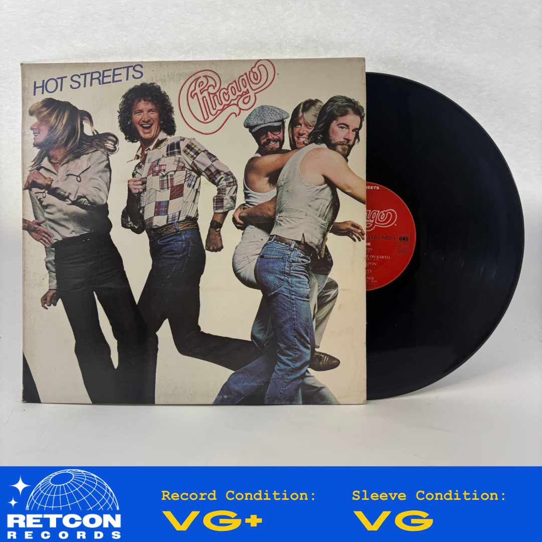 Chicago (2) : Hot Streets (LP,Album,Stereo)