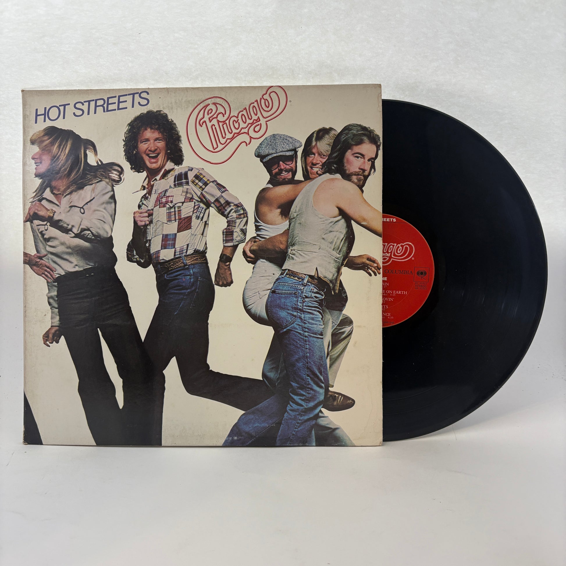 Chicago (2) : Hot Streets (LP,Album,Stereo)