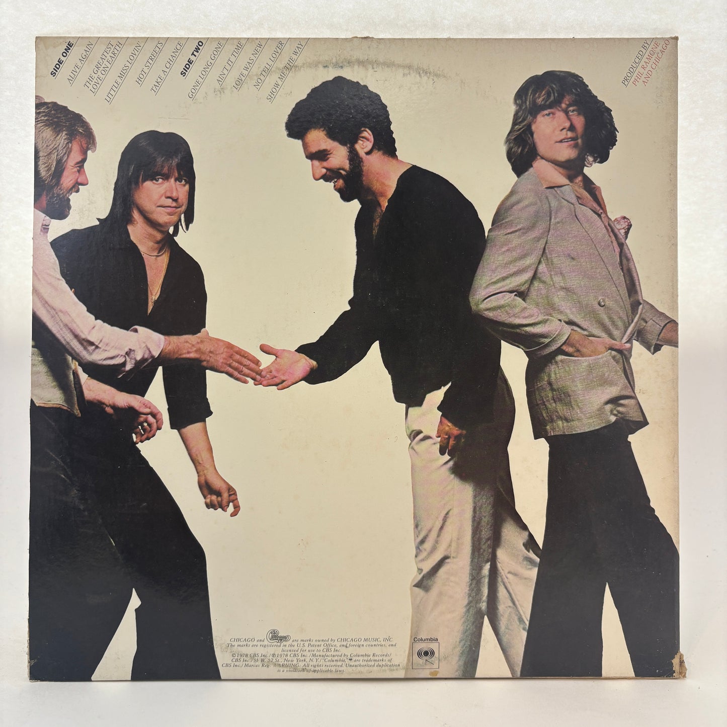 Chicago (2) : Hot Streets (LP,Album,Stereo)