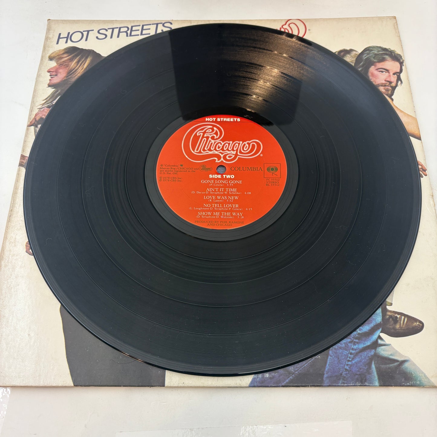 Chicago (2) : Hot Streets (LP,Album,Stereo)