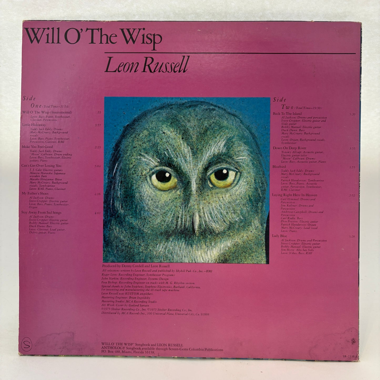 Leon Russell : Will O' The Wisp (LP,Album)