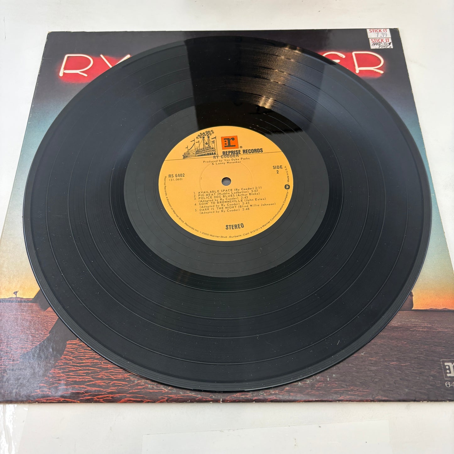 Ry Cooder : Ry Cooder (LP,Repress)