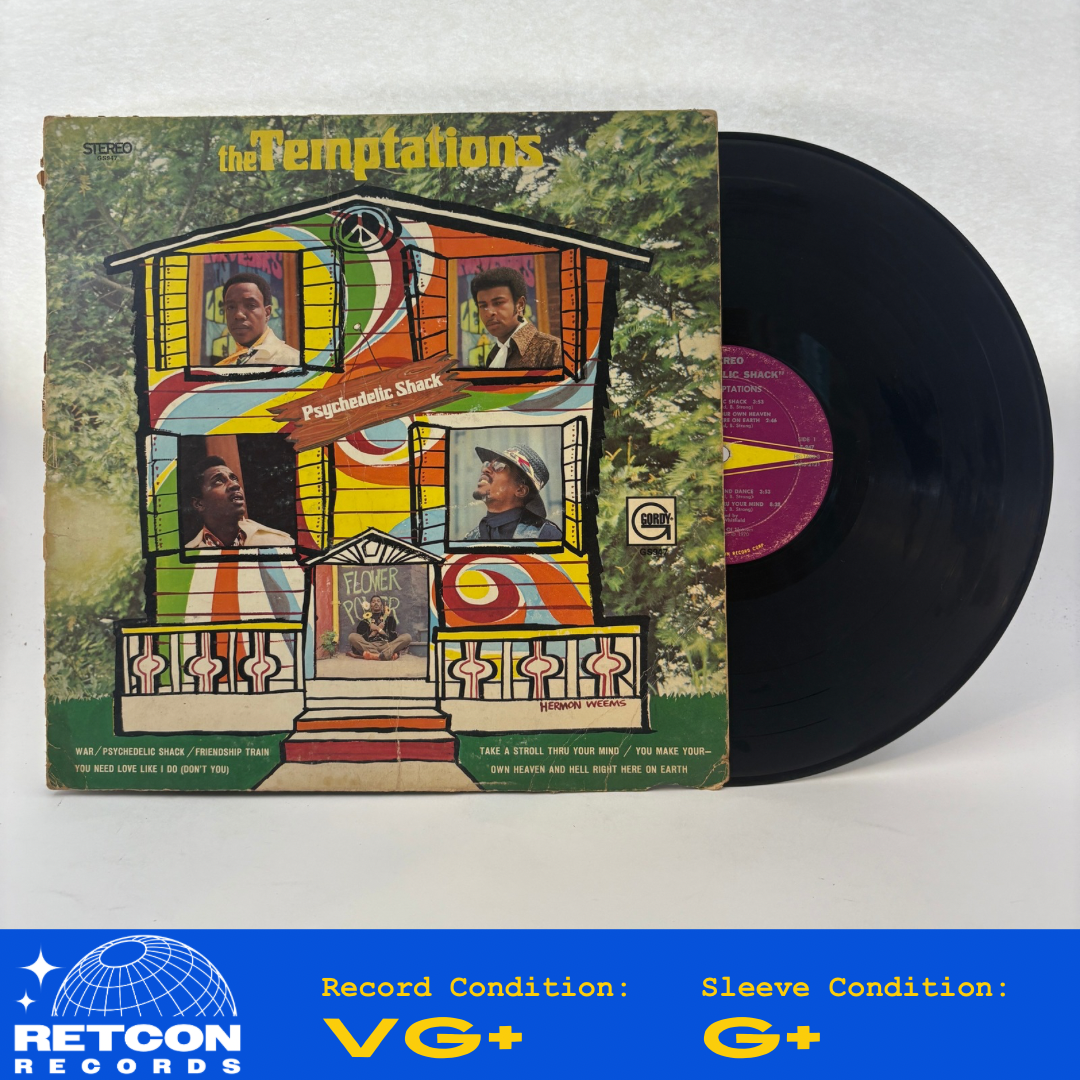 The Temptations : Psychedelic Shack (LP,Album)