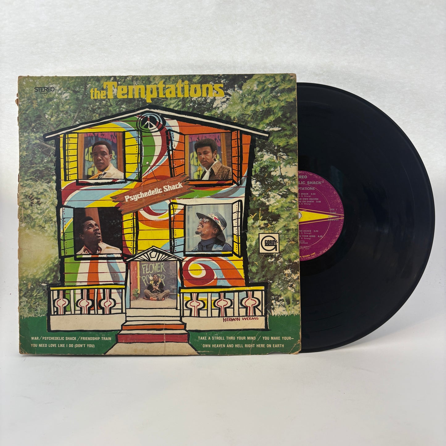 The Temptations : Psychedelic Shack (LP,Album)
