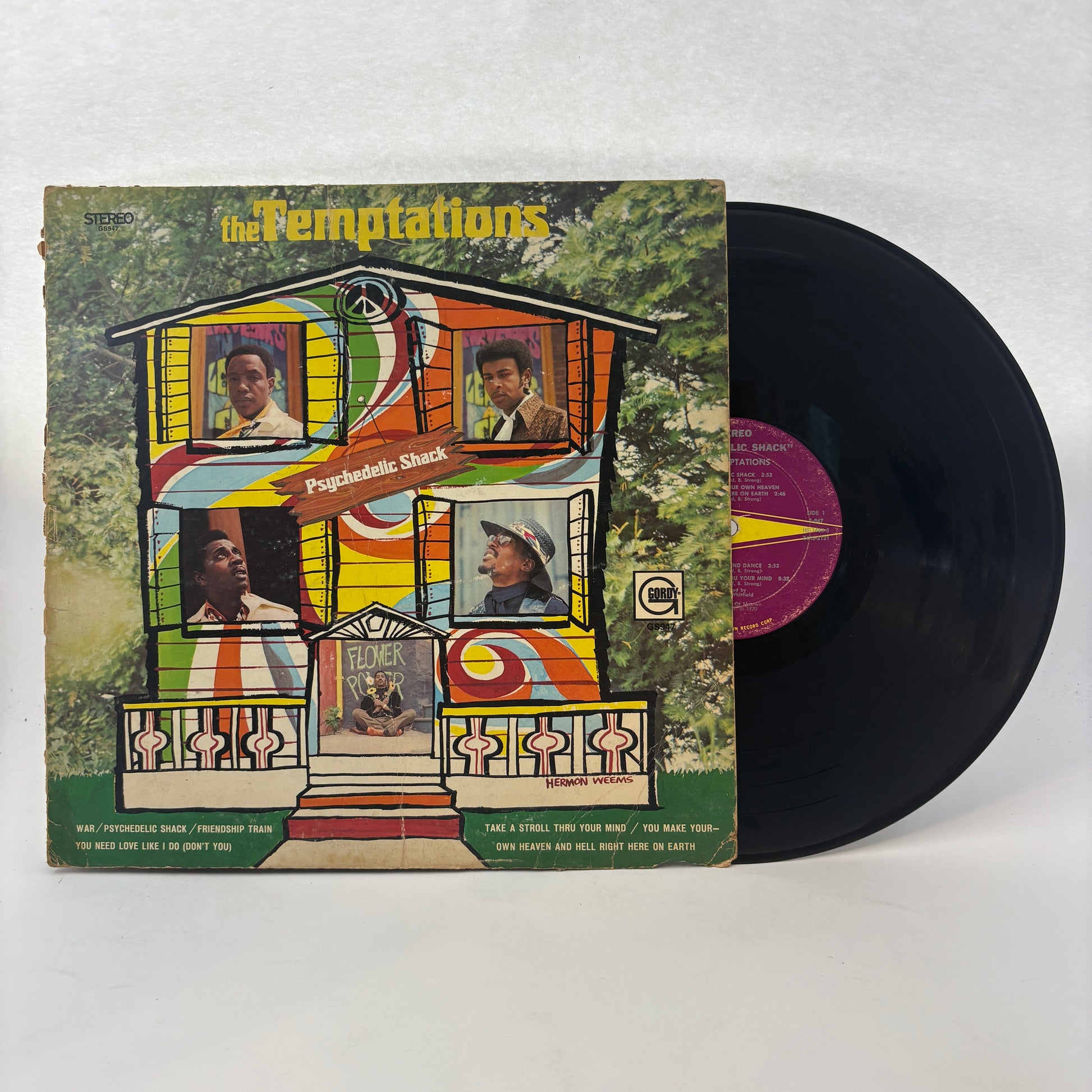 The Temptations : Psychedelic Shack (LP,Album)