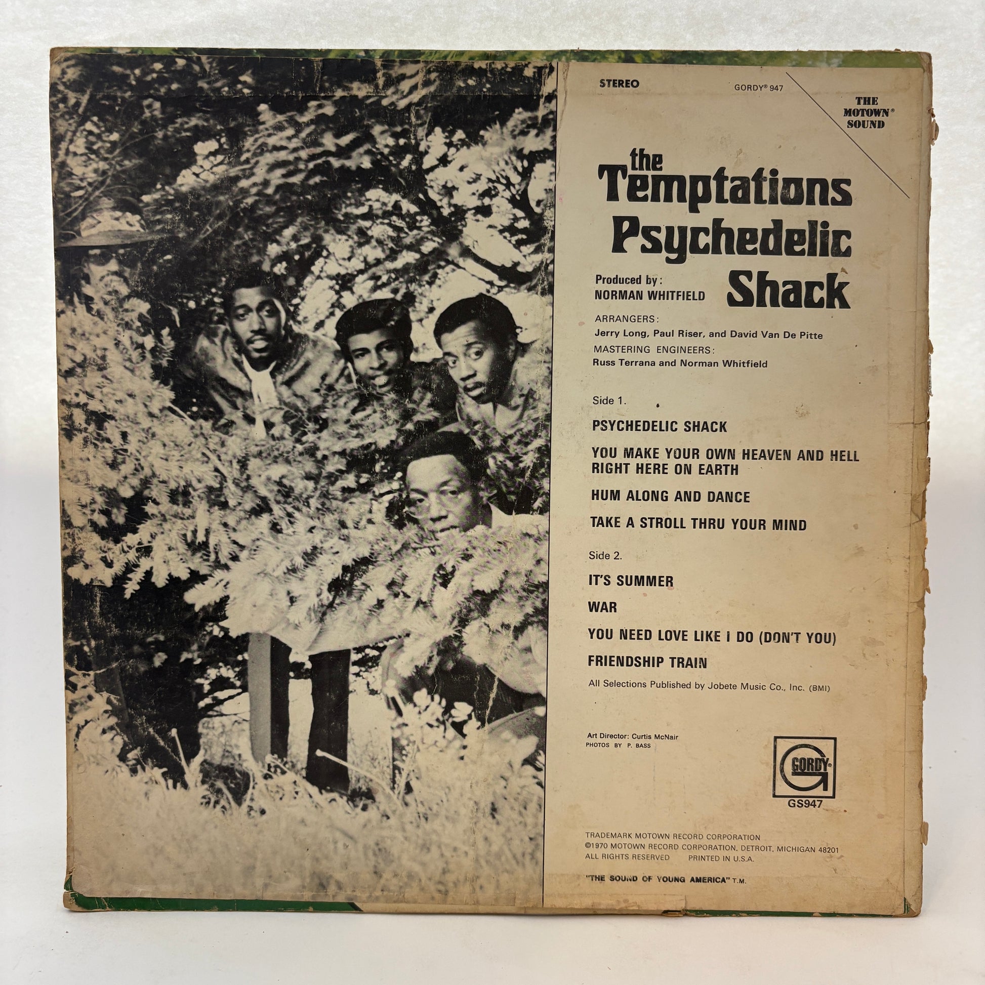 The Temptations : Psychedelic Shack (LP,Album)