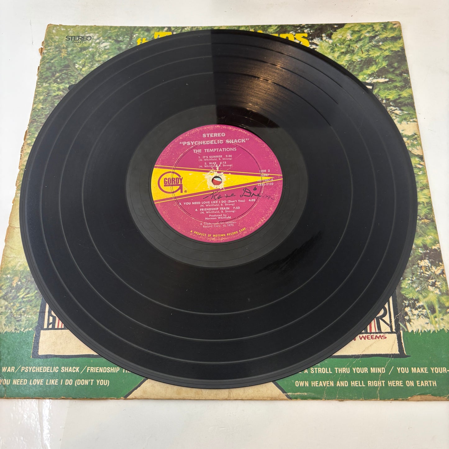 The Temptations : Psychedelic Shack (LP,Album)