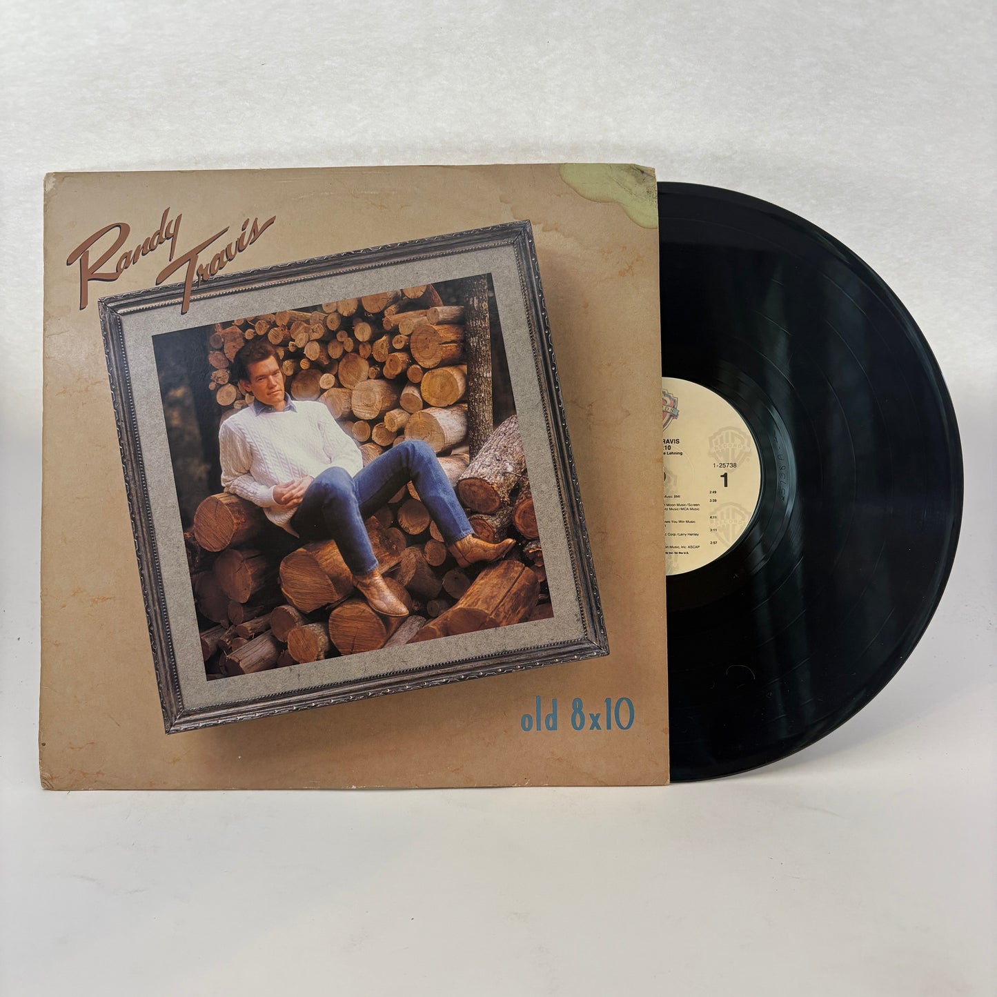 Randy Travis : Old 8x10 (LP,Album,Stereo)