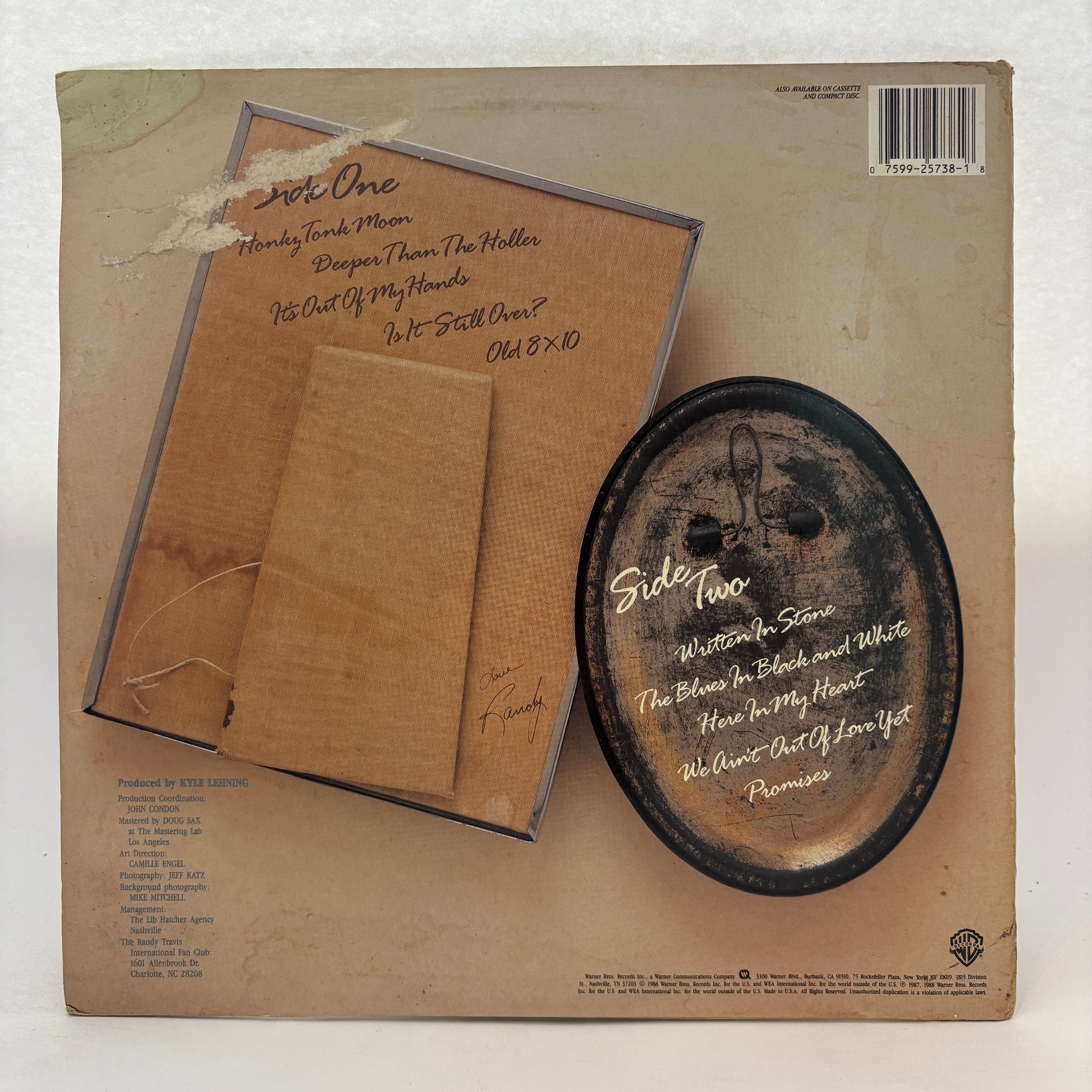 Randy Travis : Old 8x10 (LP,Album,Stereo)