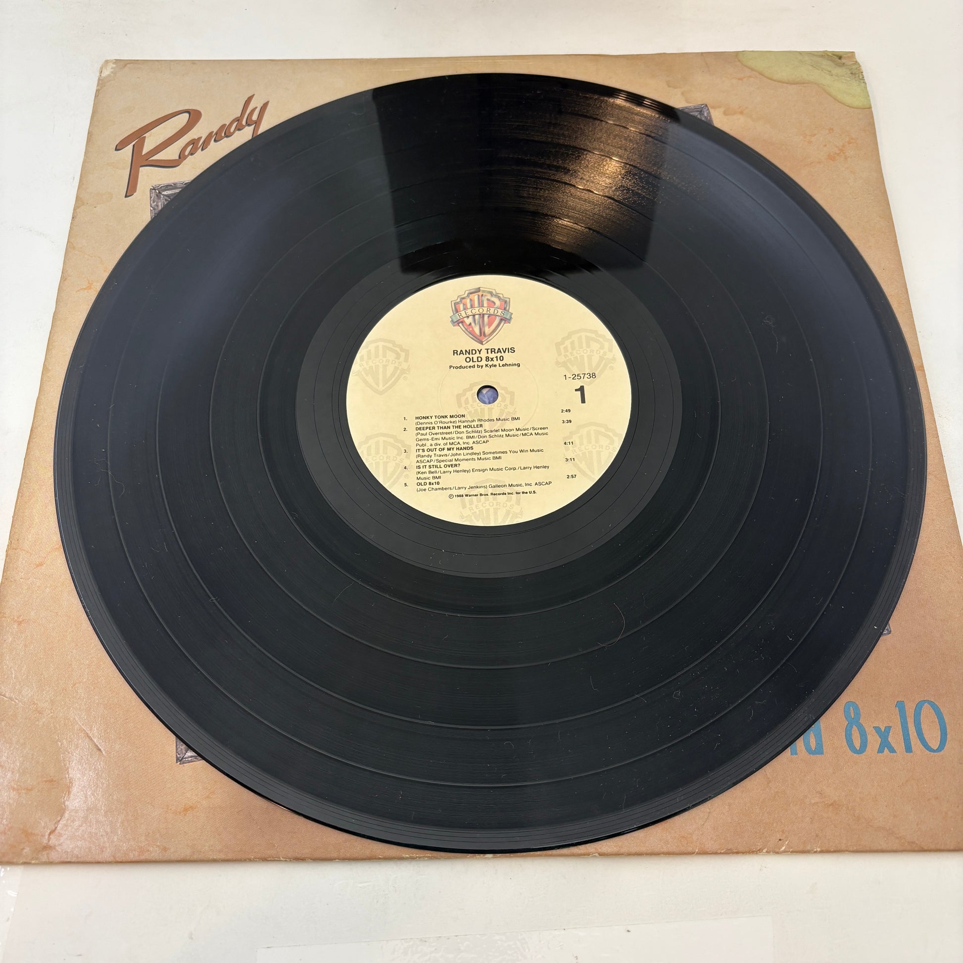 Randy Travis : Old 8x10 (LP,Album,Stereo)