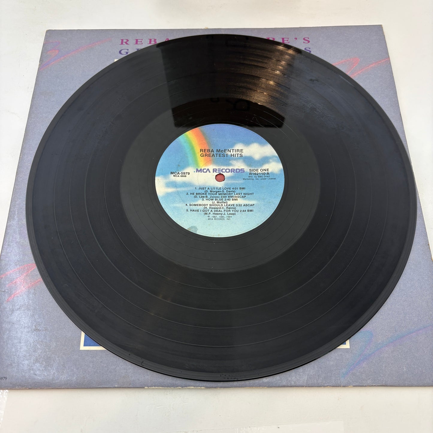 Reba McEntire : Greatest Hits (LP,Compilation,Club Edition)