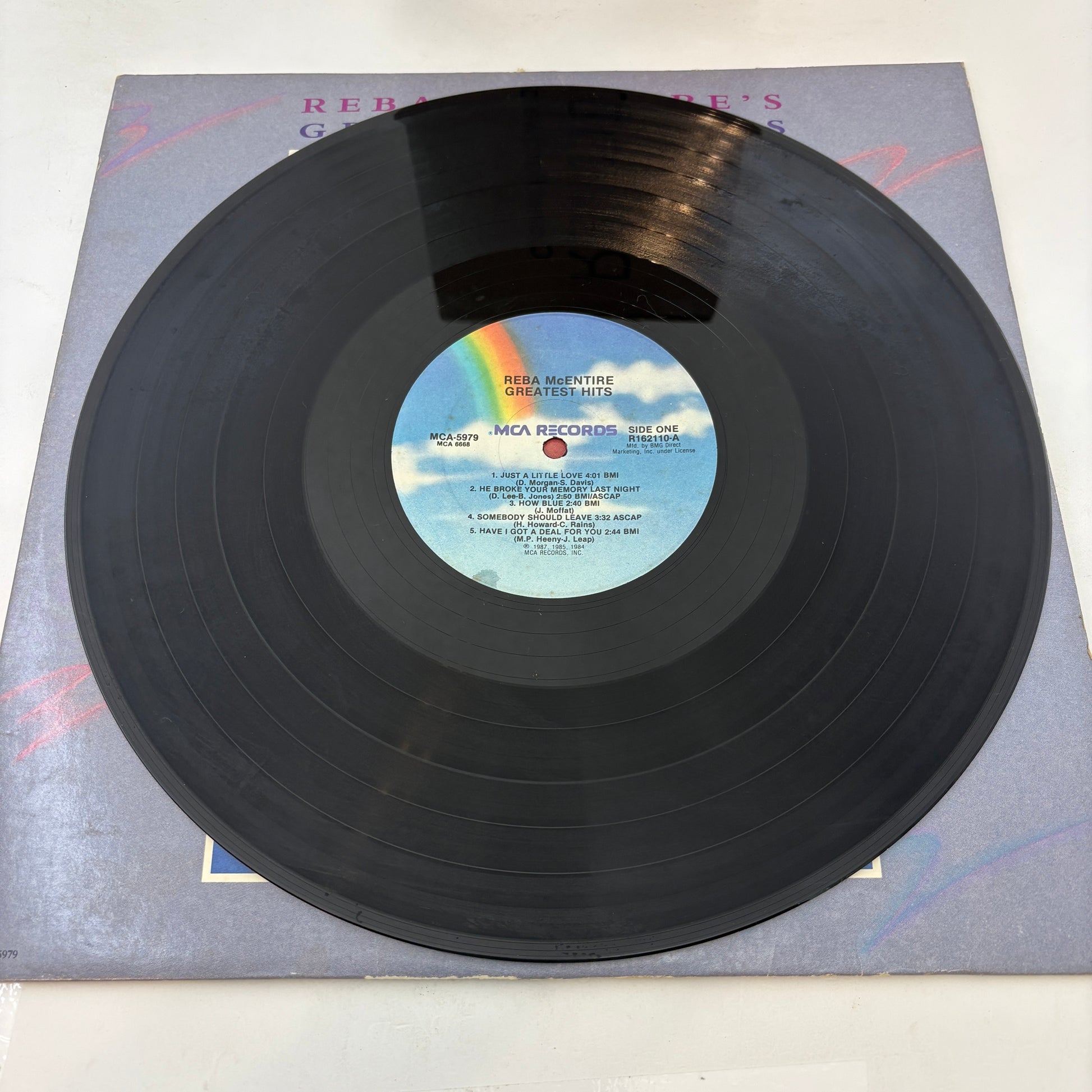 Reba McEntire : Greatest Hits (LP,Compilation,Club Edition)