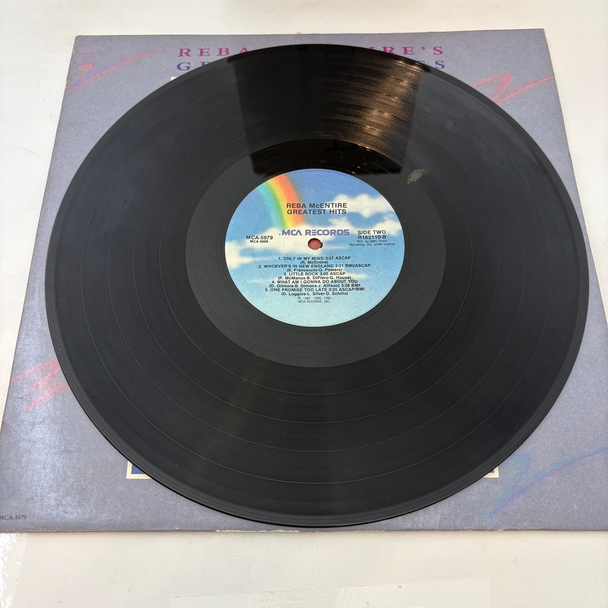 Reba McEntire : Greatest Hits (LP,Compilation,Club Edition)