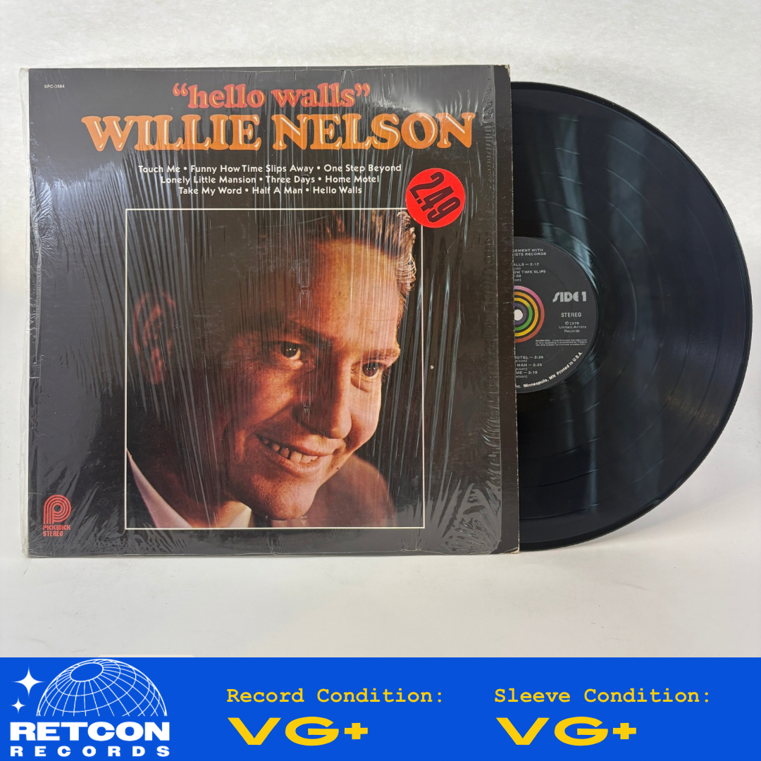 Willie Nelson : Hello Walls (LP,Compilation,Reissue,Stereo)