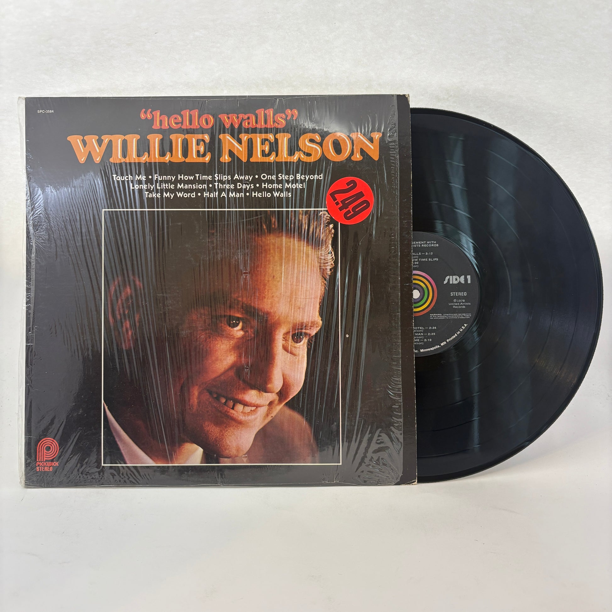 Willie Nelson : Hello Walls (LP,Compilation,Reissue,Stereo)