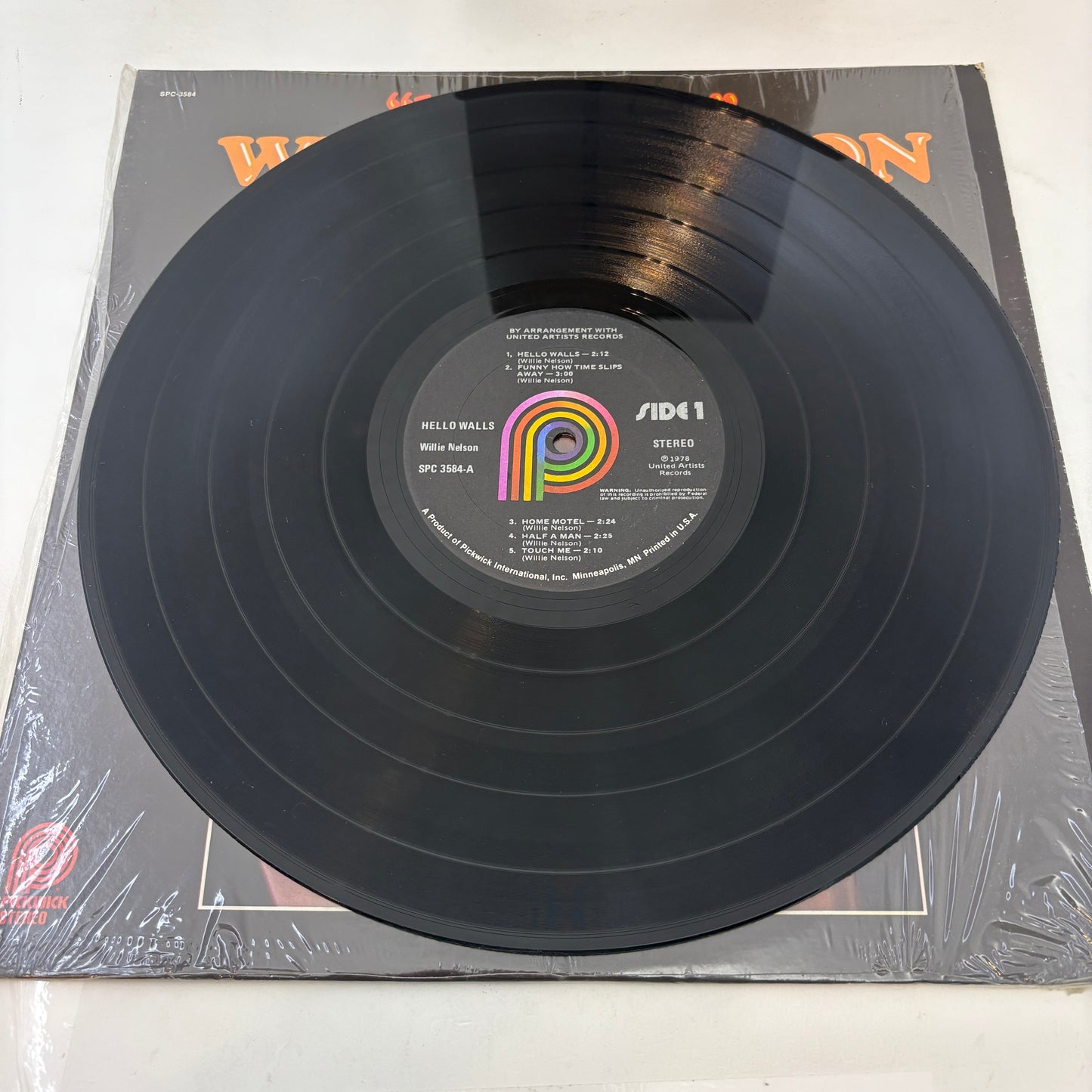 Willie Nelson : Hello Walls (LP,Compilation,Reissue,Stereo)