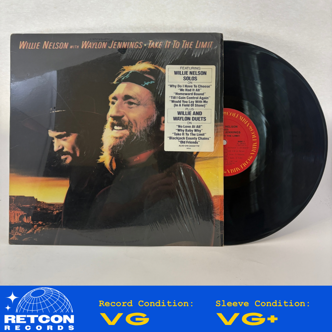 Waylon Jennings & Willie Nelson : Take It To The Limit (LP,Album)