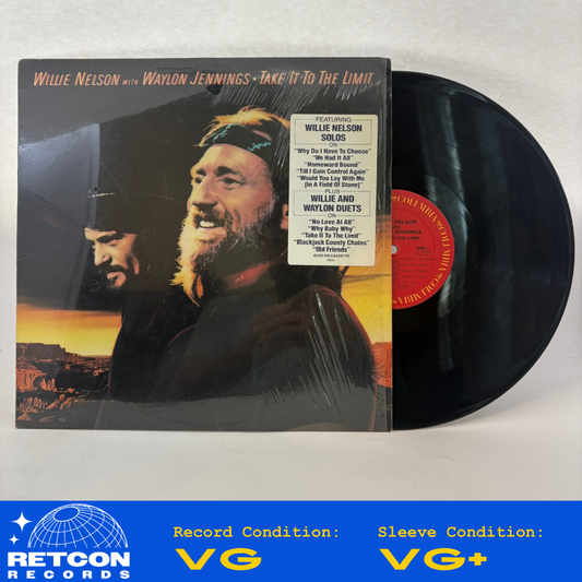Waylon Jennings & Willie Nelson : Take It To The Limit (LP,Album)