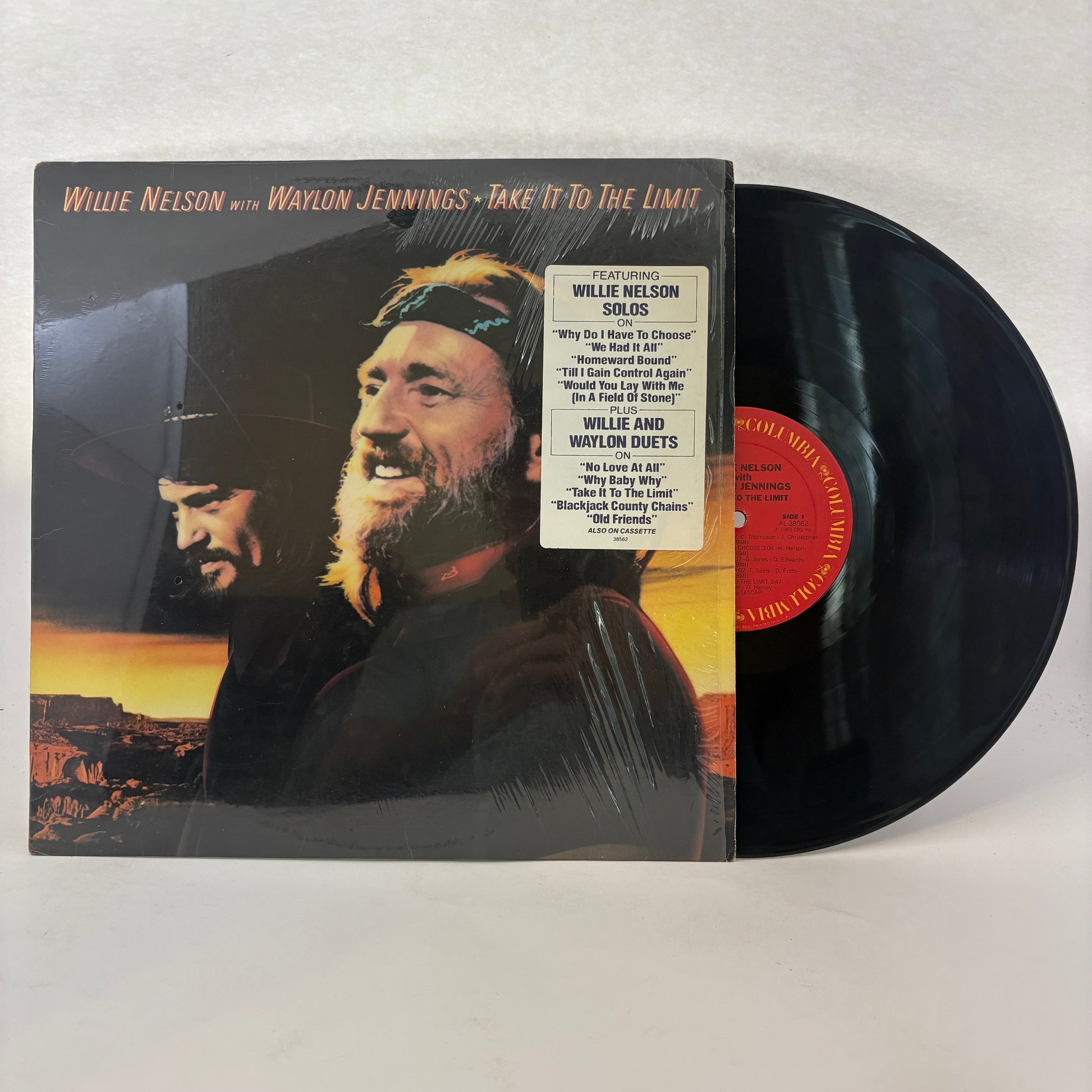 Waylon Jennings & Willie Nelson : Take It To The Limit (LP,Album)