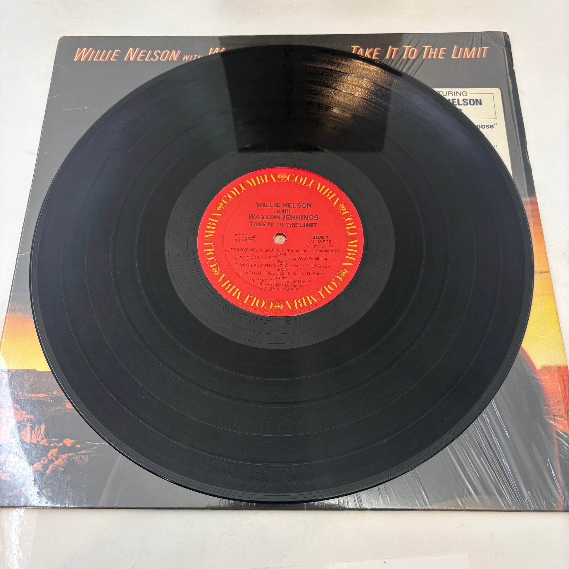 Waylon Jennings & Willie Nelson : Take It To The Limit (LP,Album)