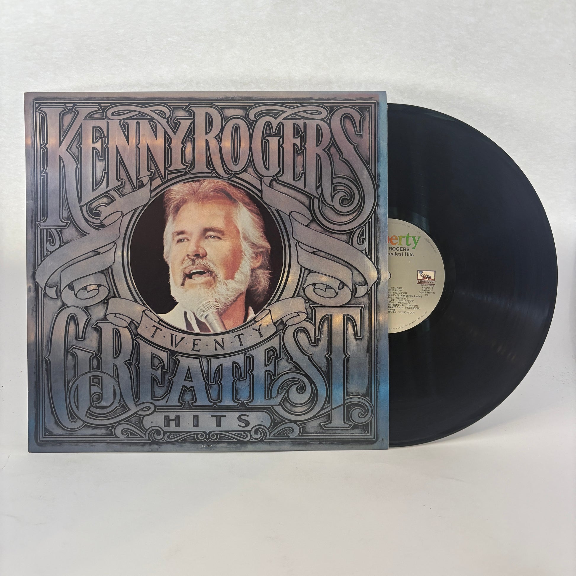 Kenny Rogers : Twenty Greatest Hits (LP,Compilation)