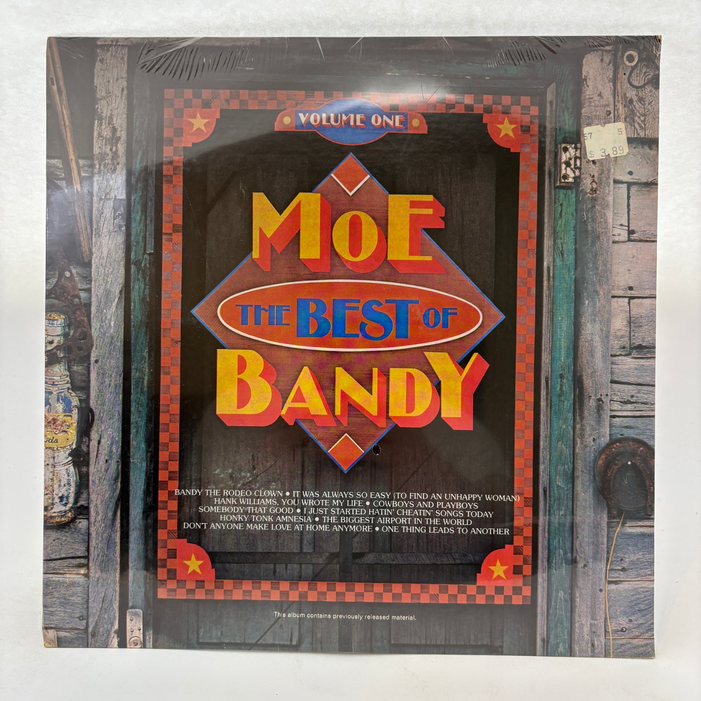 Moe Bandy : The Best Of Moe Bandy, Volume I (LP,Compilation,Repress,Stereo)