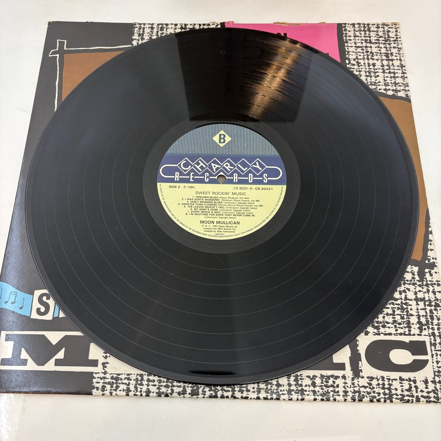 Moon Mullican : Sweet Rockin' Music (LP,Compilation)