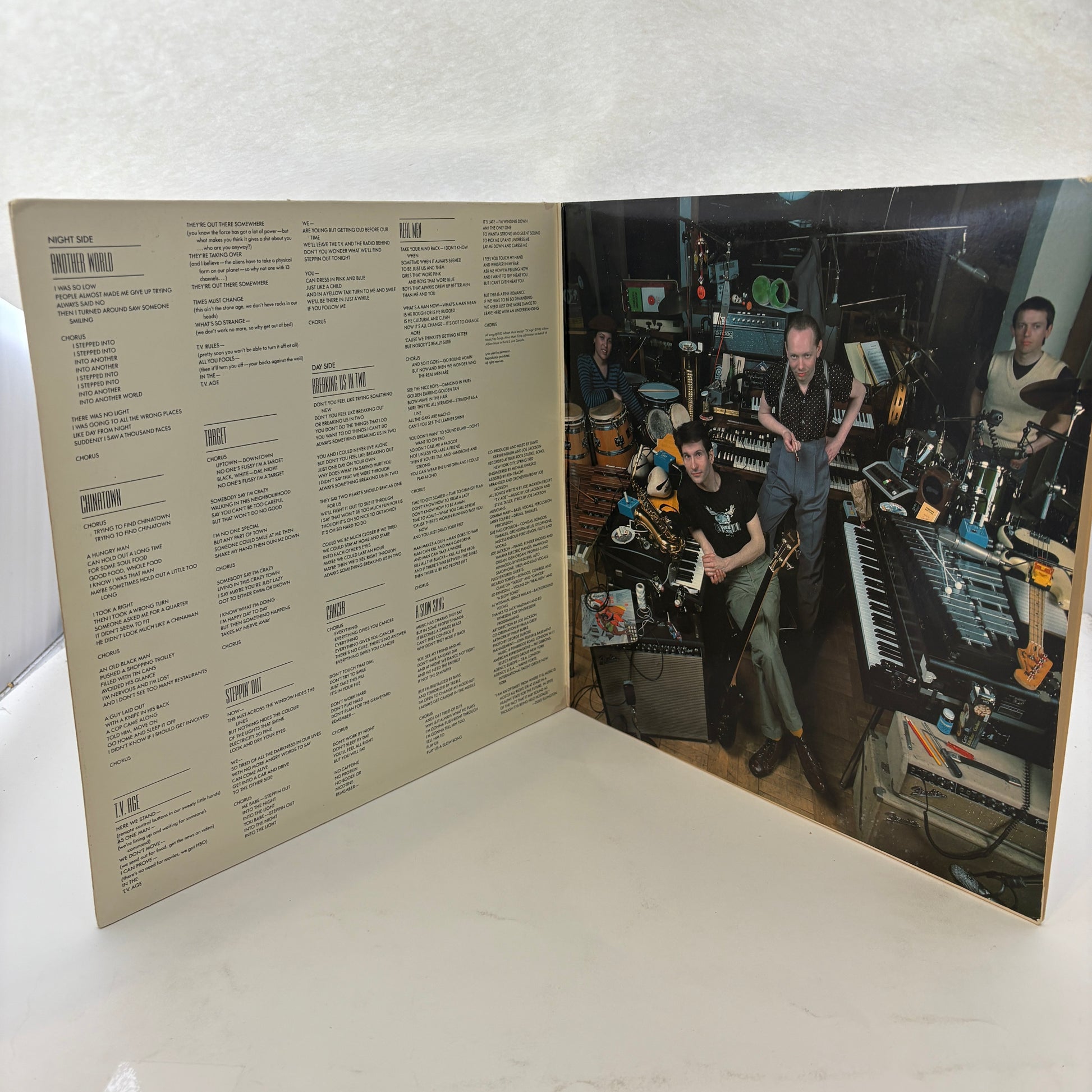 Joe Jackson : Night And Day (LP,Album,Club Edition)
