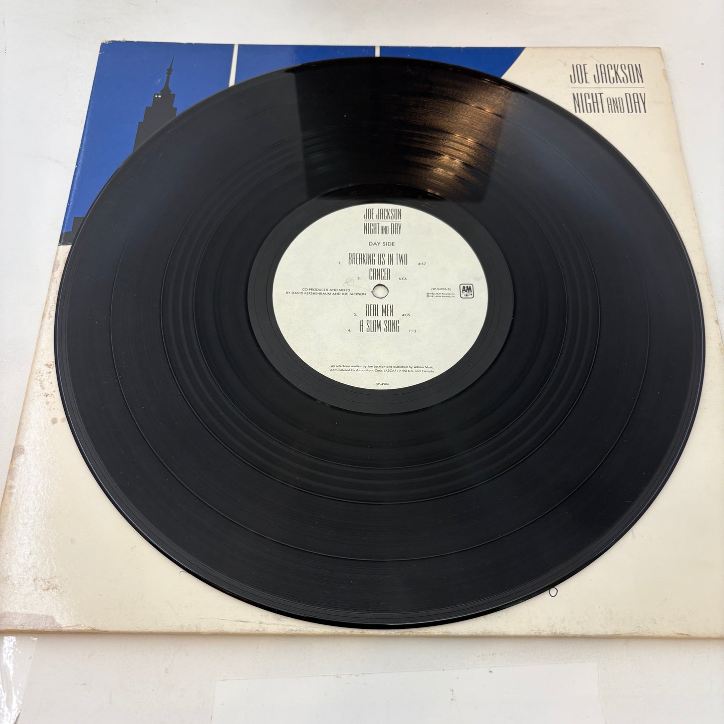 Joe Jackson : Night And Day (LP,Album,Club Edition)