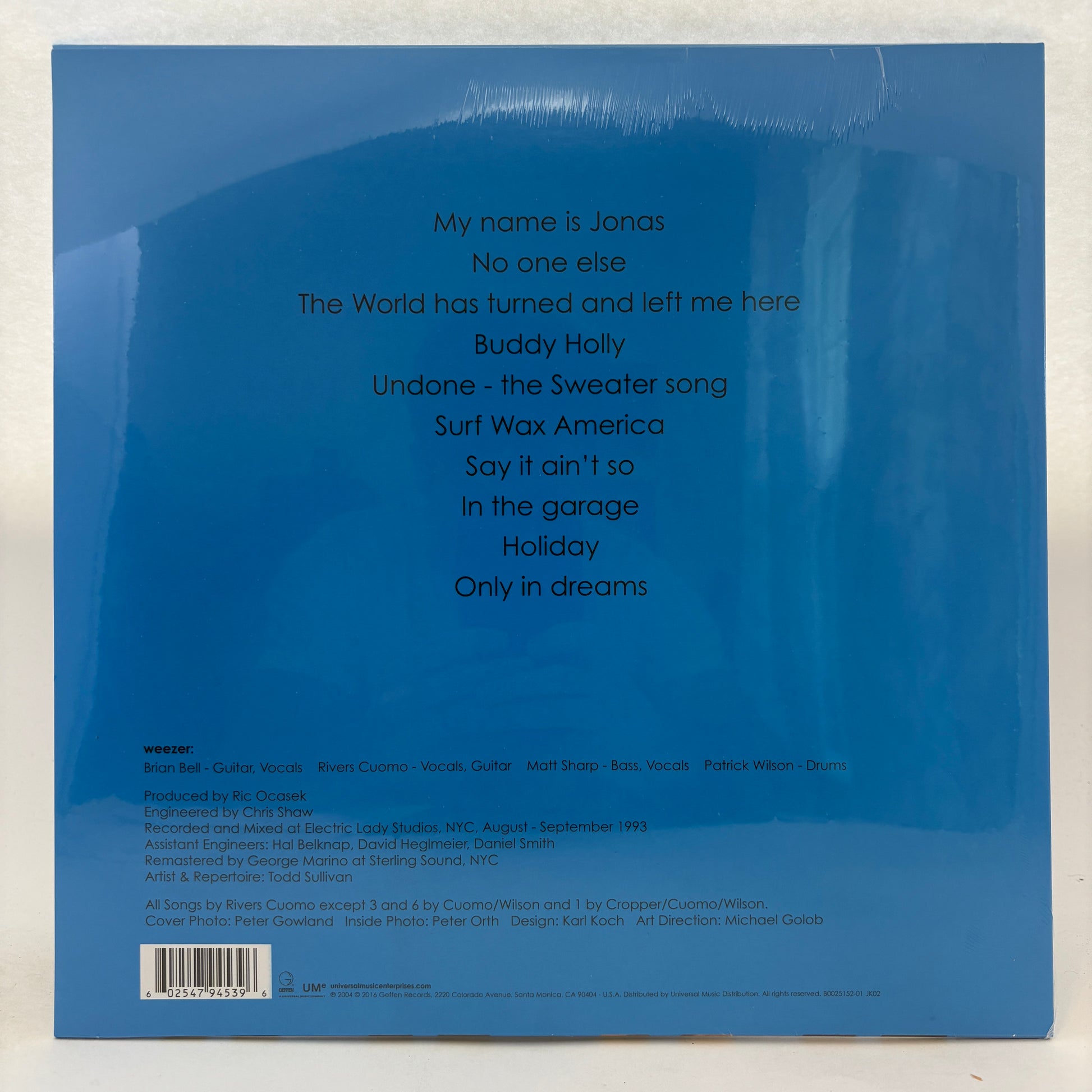 Weezer : Weezer (LP,Album,Reissue,Remastered)