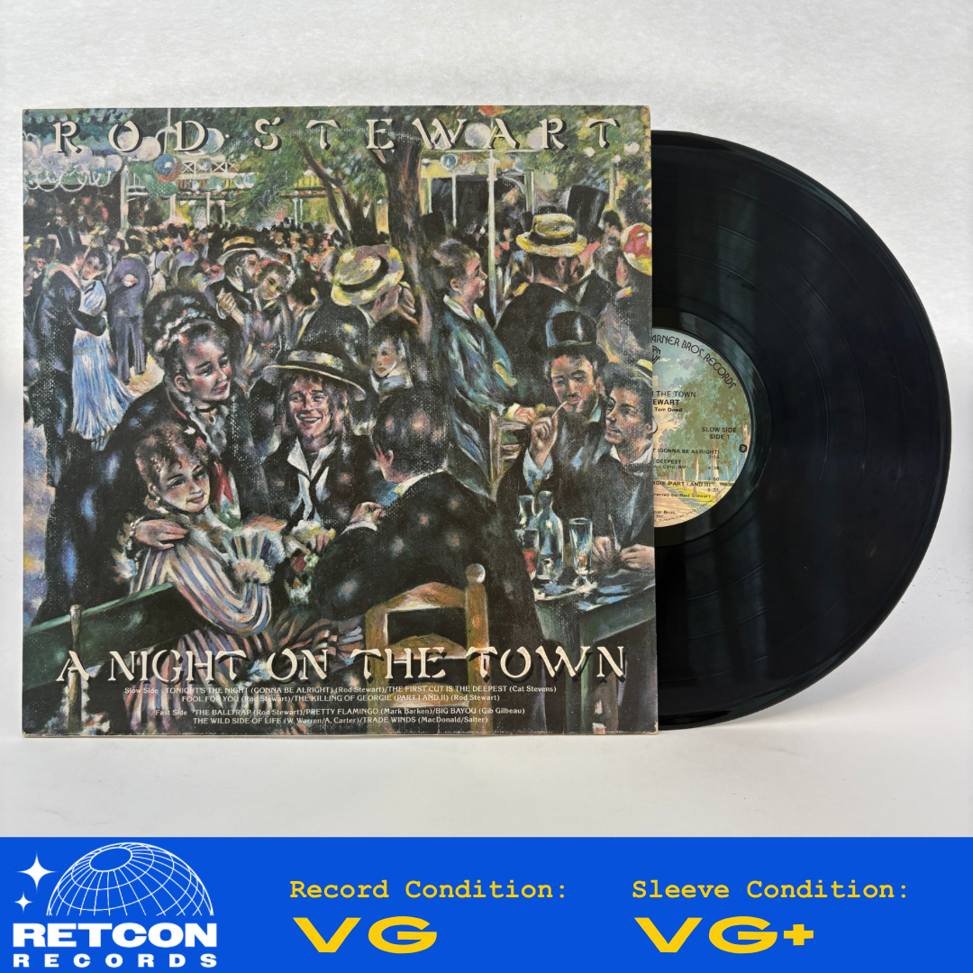 Rod Stewart : A Night On The Town (LP,Album)
