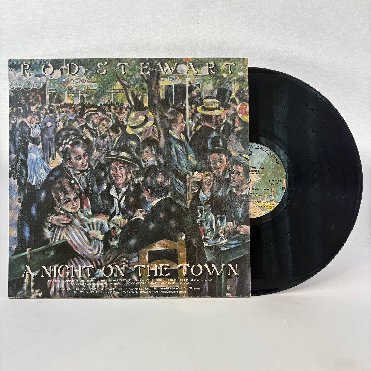 Rod Stewart : A Night On The Town (LP,Album)