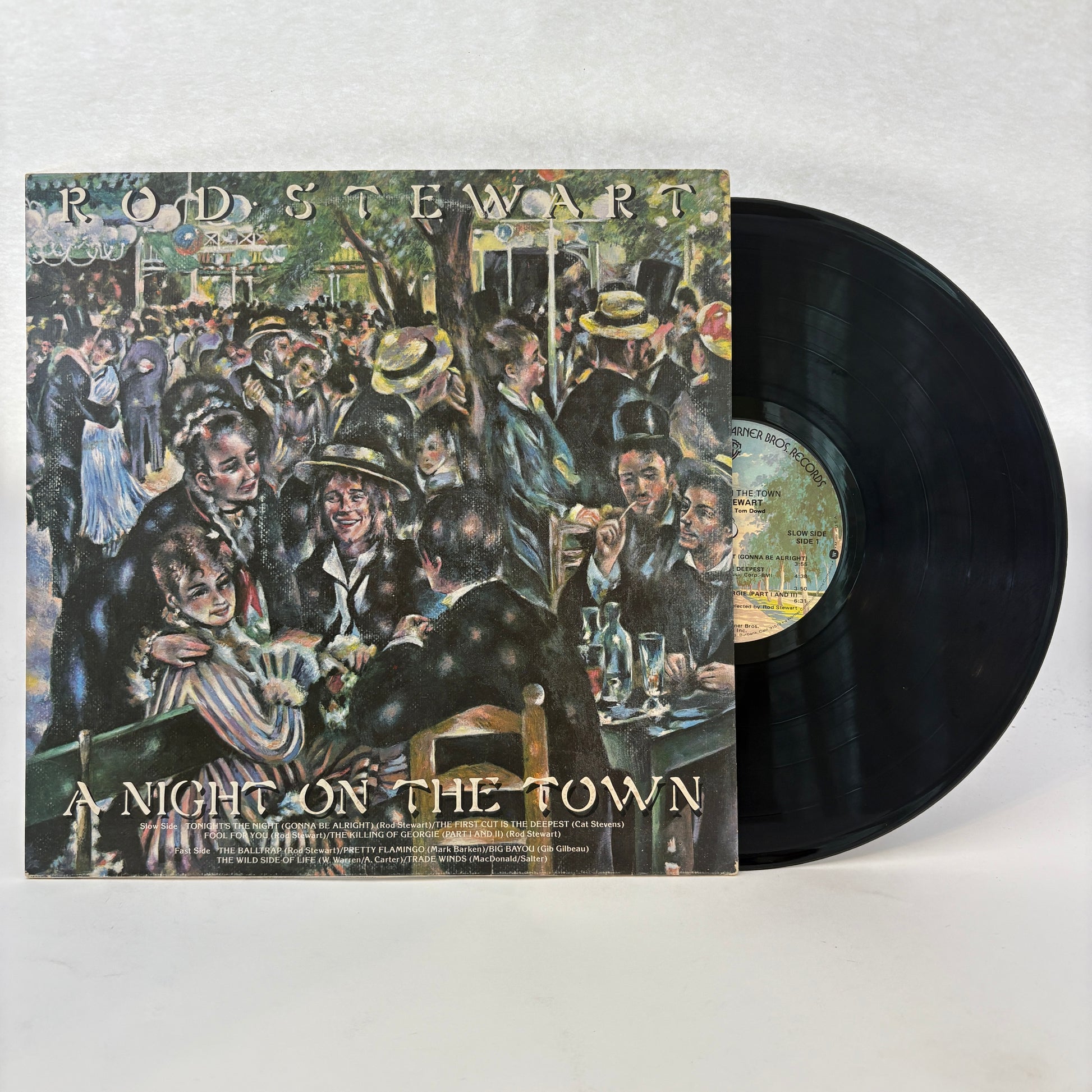 Rod Stewart : A Night On The Town (LP,Album)