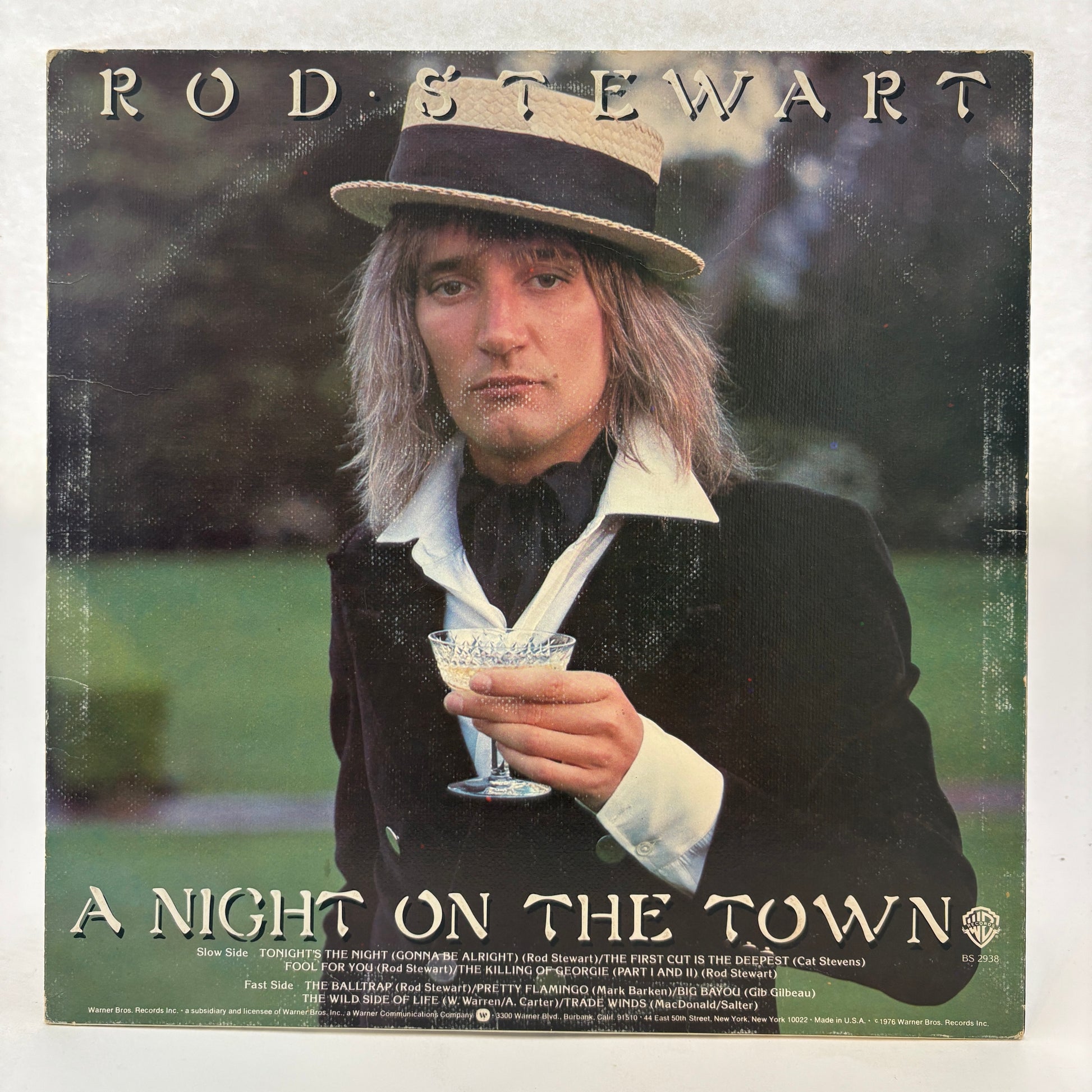 Rod Stewart : A Night On The Town (LP,Album)