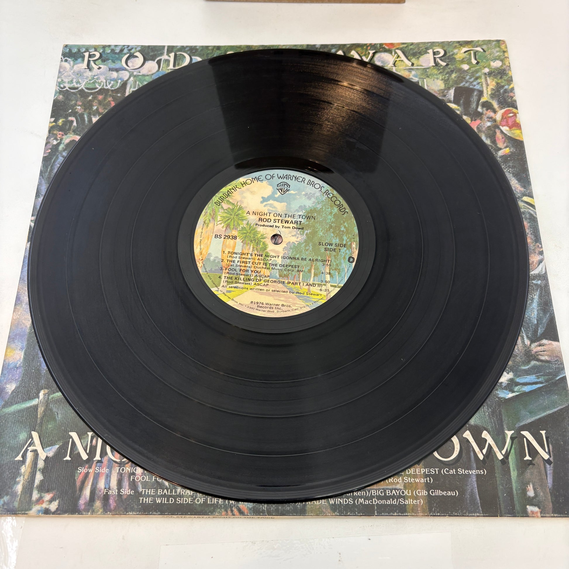 Rod Stewart : A Night On The Town (LP,Album)