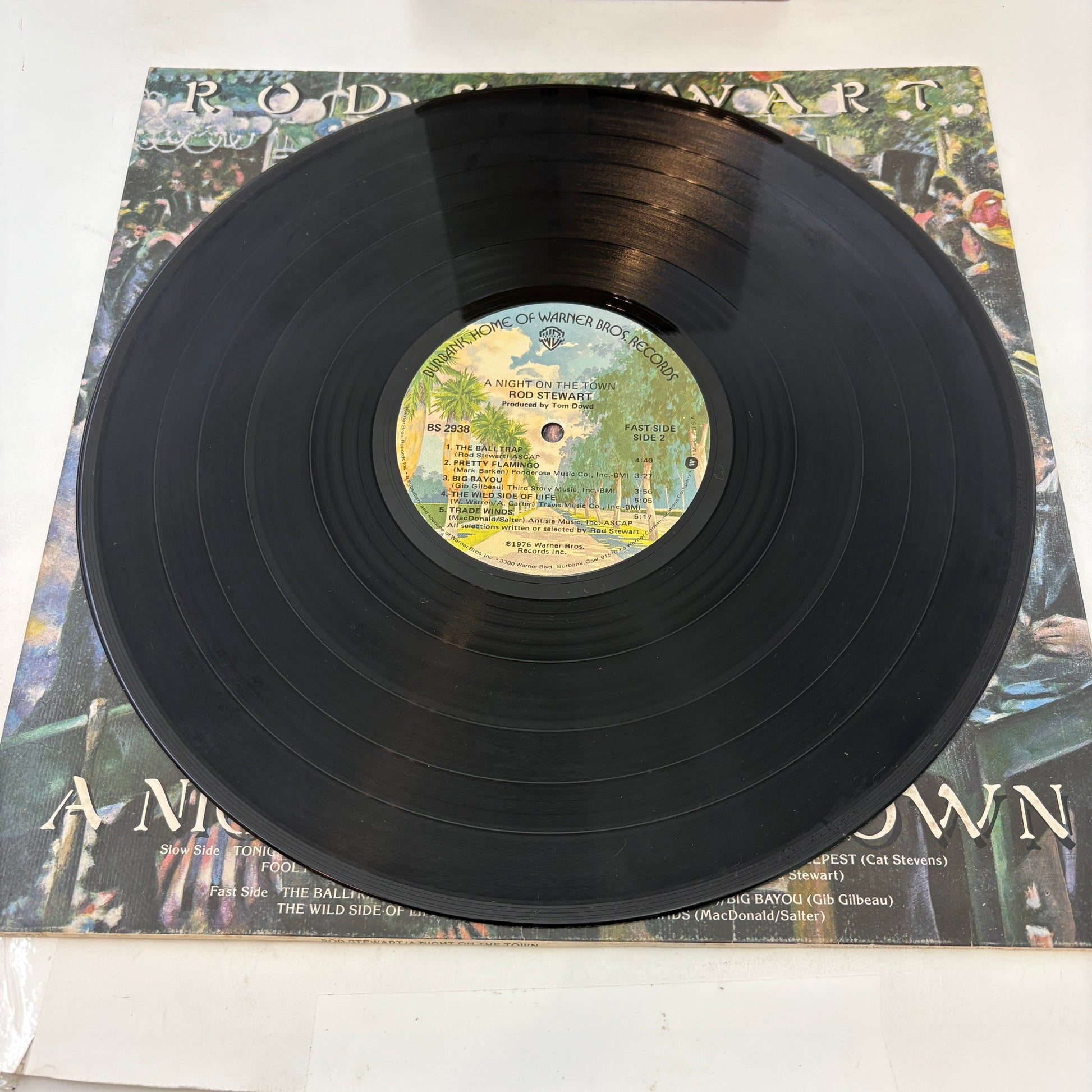 Rod Stewart : A Night On The Town (LP,Album)