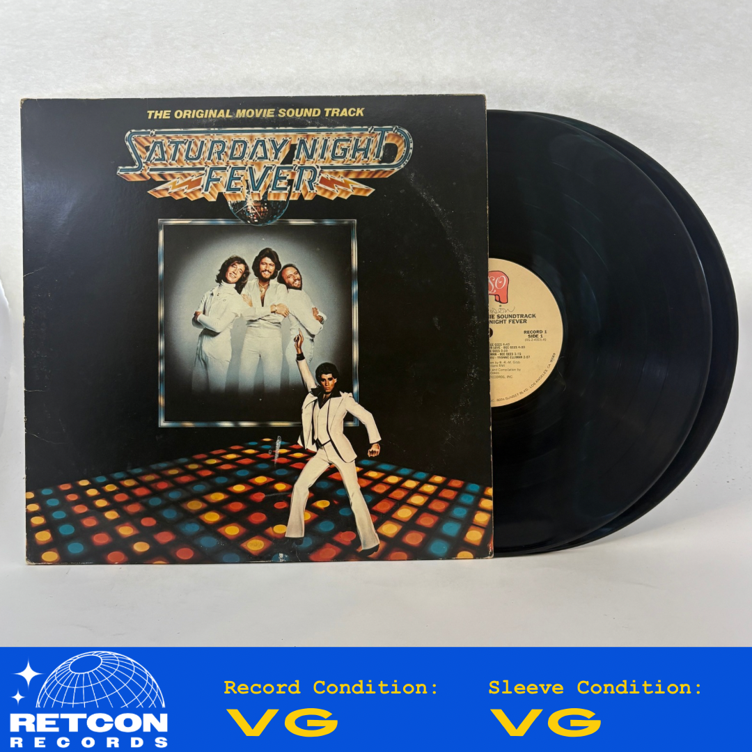 Various : Saturday Night Fever (The Original Movie Sound Track) (LP,Album,Compilation)