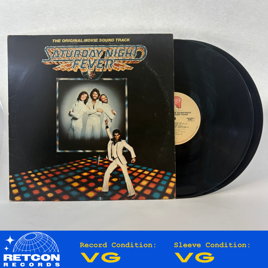 Various : Saturday Night Fever (The Original Movie Sound Track) (LP,Album,Compilation)