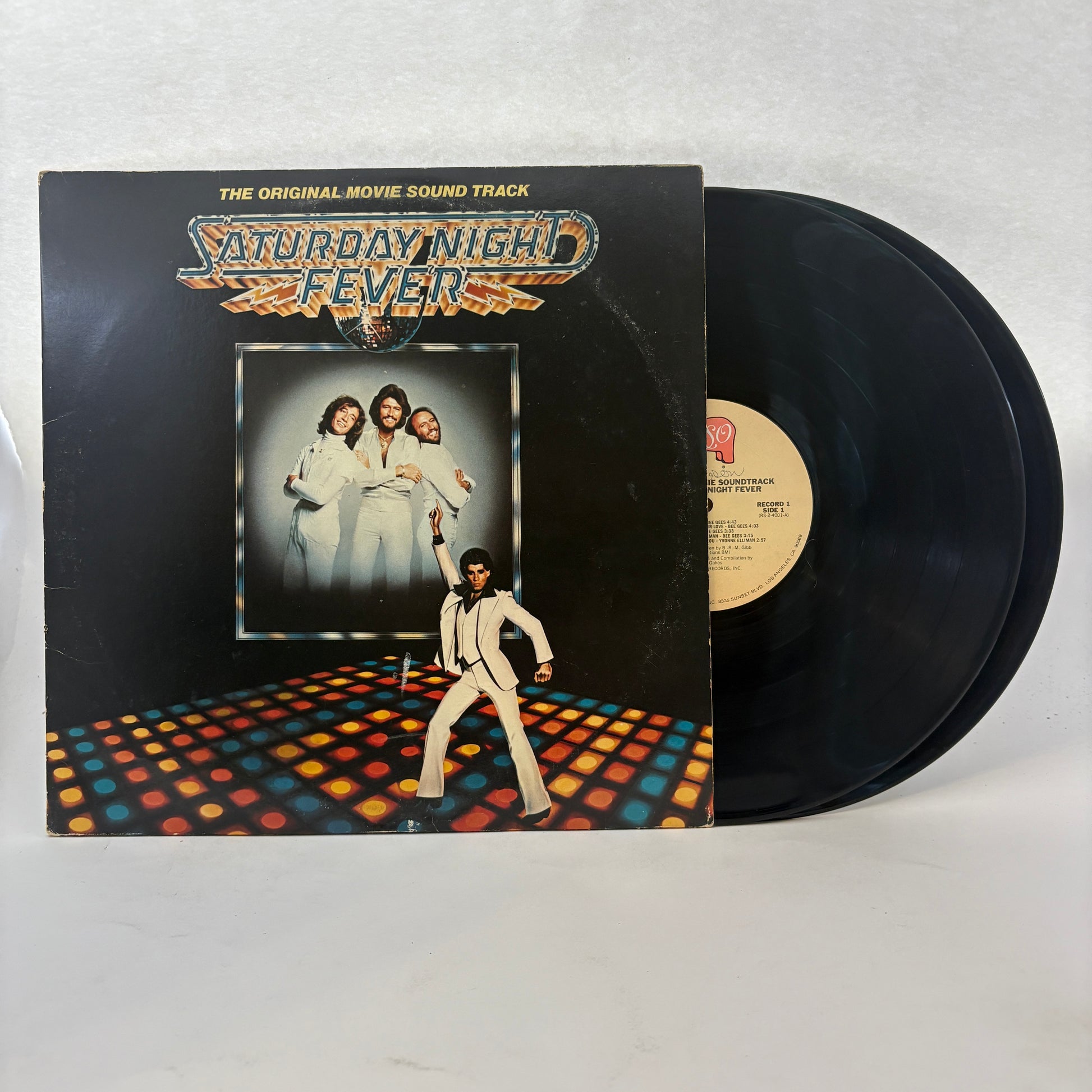 Various : Saturday Night Fever (The Original Movie Sound Track) (LP,Album,Compilation)