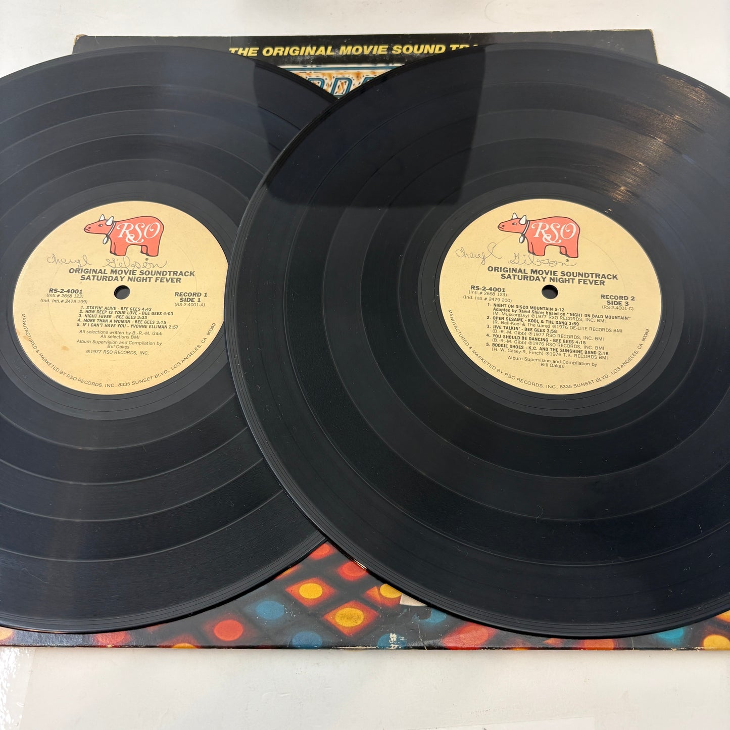 Various : Saturday Night Fever (The Original Movie Sound Track) (LP,Album,Compilation)