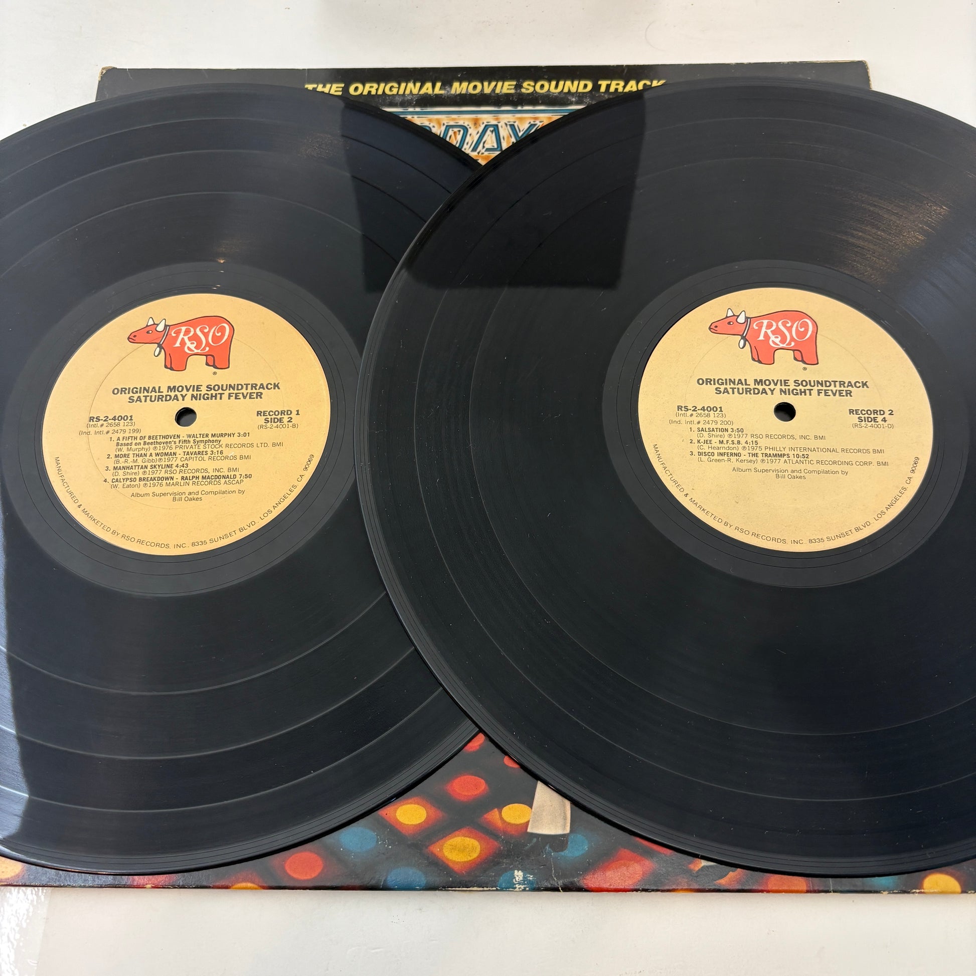 Various : Saturday Night Fever (The Original Movie Sound Track) (LP,Album,Compilation)