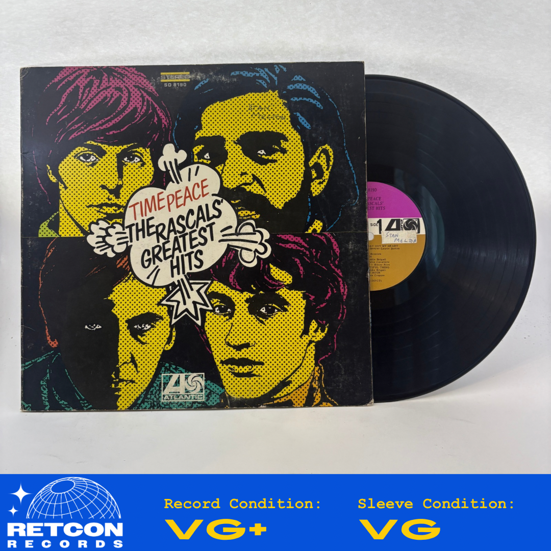 The Rascals : Time Peace: The Rascals' Greatest Hits (LP,Compilation,Club Edition,Stereo)