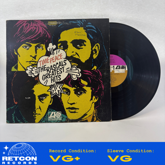 The Rascals : Time Peace: The Rascals' Greatest Hits (LP,Compilation,Club Edition,Stereo)