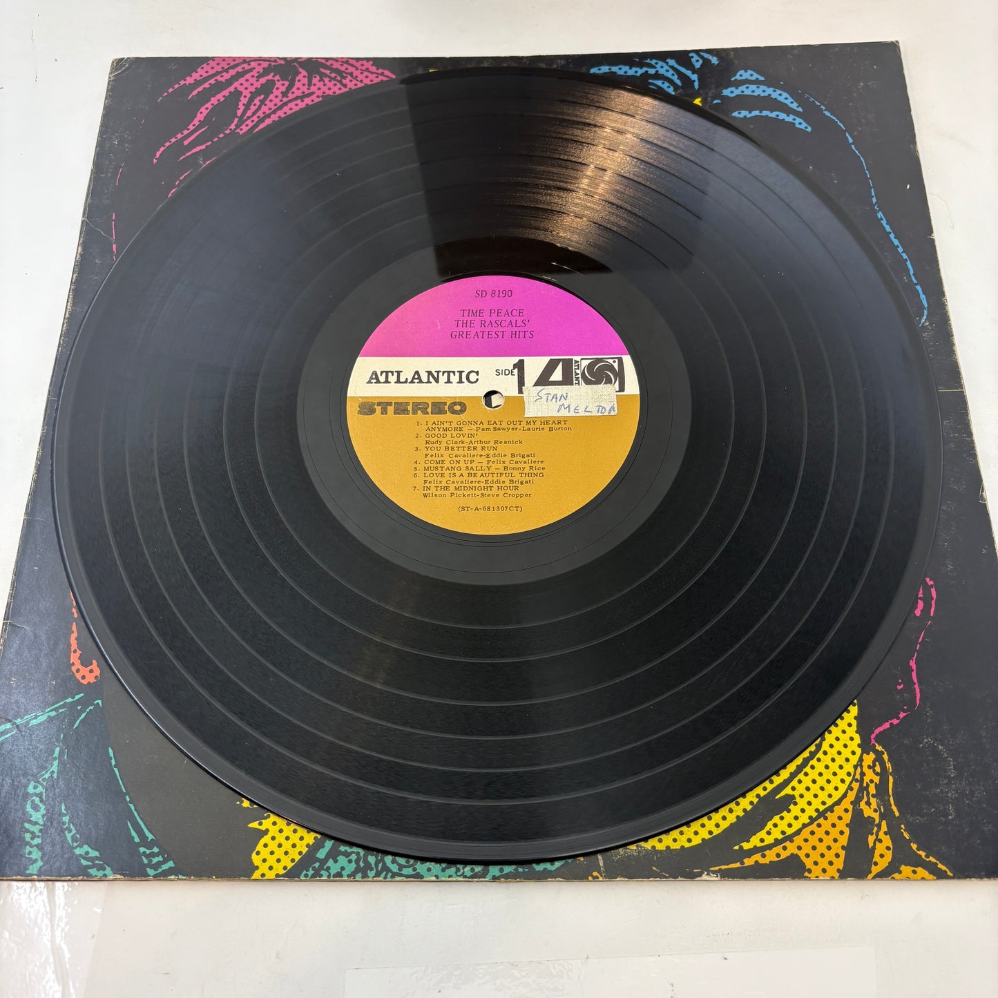 The Rascals : Time Peace: The Rascals' Greatest Hits (LP,Compilation,Club Edition,Stereo)