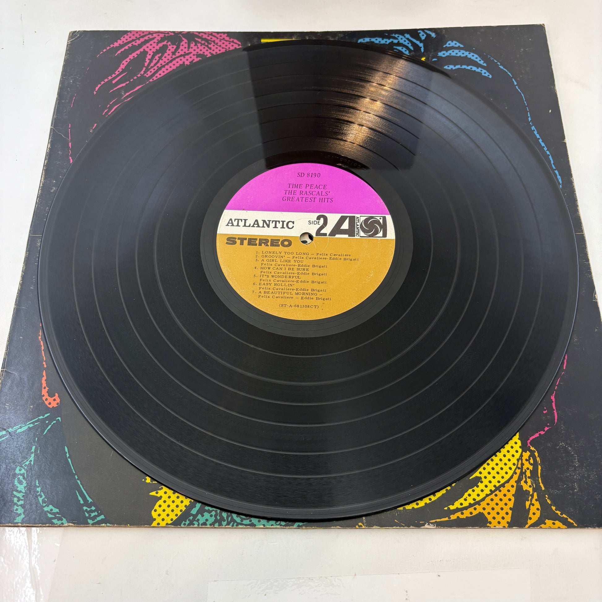 The Rascals : Time Peace: The Rascals' Greatest Hits (LP,Compilation,Club Edition,Stereo)